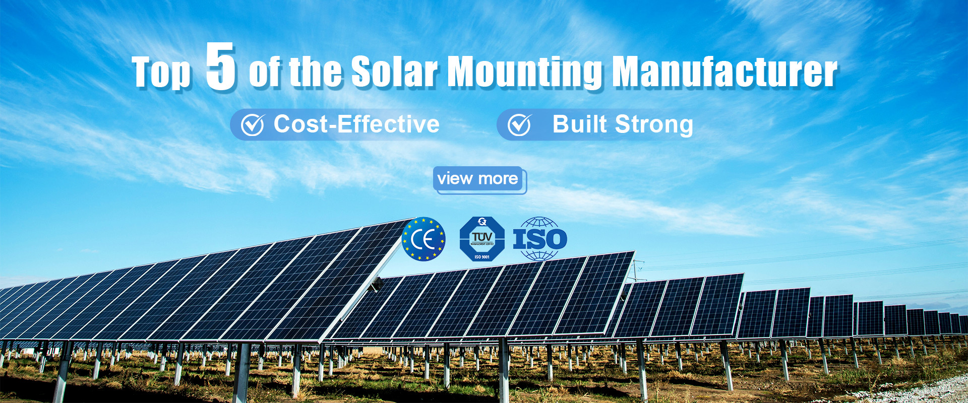 kualitas Solar Panel Ground Mounting Systems pabrik