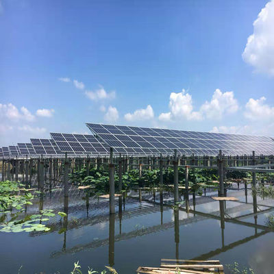 Harga yang bagus Precast Pile Single Post Solar Ground Mount Systems For Fishing - Light Complementary on line