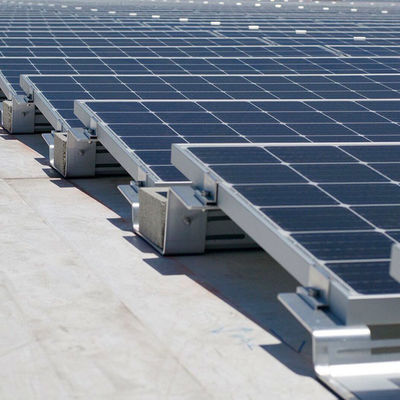 Harga yang bagus 3KW 5KW 10KW Solar Power Roof Systems , Industrial Flat Roof Solar Mounting System on line