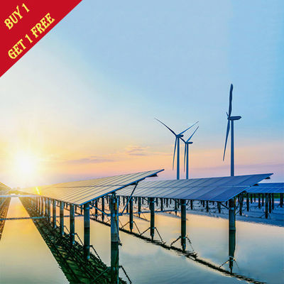 Harga yang bagus Precast Pile Fishing Light Complementary Solar Pv Mounting Systems Customized on line