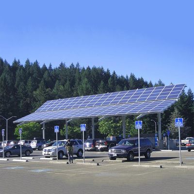 Harga yang bagus Commercial Carport Solar Systems Arrays Support EPC Aluminium Steel Q345B Al6005 on line