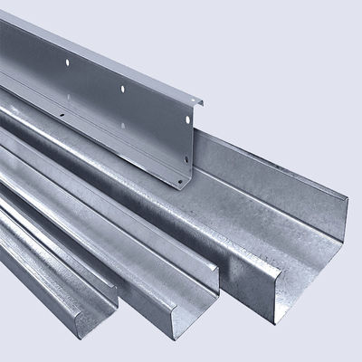 Harga yang bagus Thickness 3mm Galvanized Steel C Channel Beam For Solar Systems on line