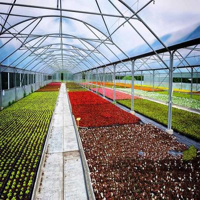 Harga yang bagus Acid Corrosion Resistant Q345B Frame Greenhouse Solar System on line