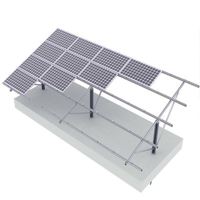 Harga yang bagus Anodized Customized Aluminum Slotted Rail Roof Open Field PV Mounting Rails Profiles on line