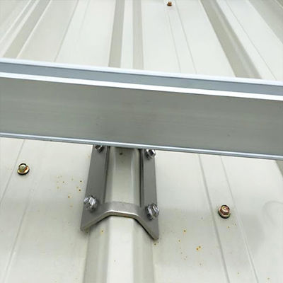 Harga yang bagus Horizontal Or Vertical Rapid Thin Solar Panel Mounting Clamps Frameless on line