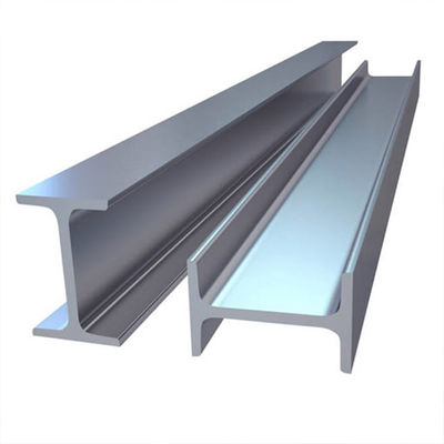 Harga yang bagus Carbon Structural I H Section Galvanized Steel Profile Beam for Solar Mounting Structures on line