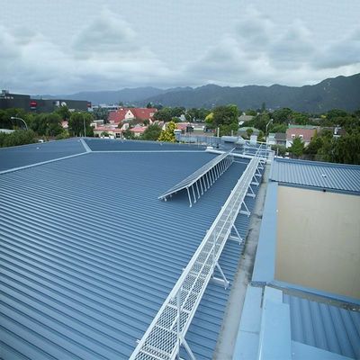 Harga yang bagus 0.5mm-15mm Pitched Corrugated Photovoltaic Structures Trapezoidal Standing Seam Solar Panel Roof Mounting Systems on line