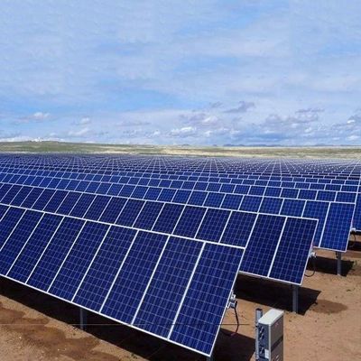 Harga yang bagus On/Off Grid 100KW Hot Dip Galvanized Steel Ground Plant Piles For Solar Power Mounting Systems on line