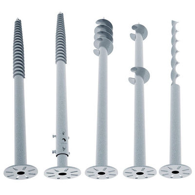 Harga yang bagus 76mm Hot Dipping Ground Screw Piles For Solar Mounting Systems on line