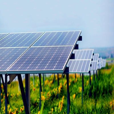Harga yang bagus Steel Q235 Q245 Aluminum 6005-T5 PV Panel Ground Mounting Systems on line