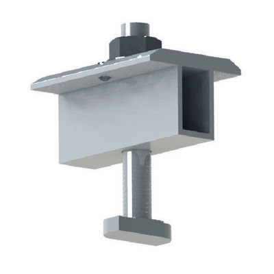 Harga yang bagus AL 6005 T5 Roof & Ground Solar Panel Clamps for PV Mounting Structures on line