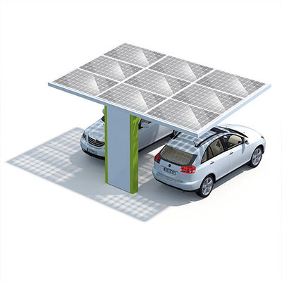 Harga yang bagus On Off Grid Thickness 15mm PV Carport Solar Systems For Private Parking Lot on line