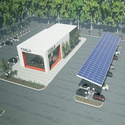 Harga yang bagus Anodized Photovoltaic Panel Structure For Carport on line