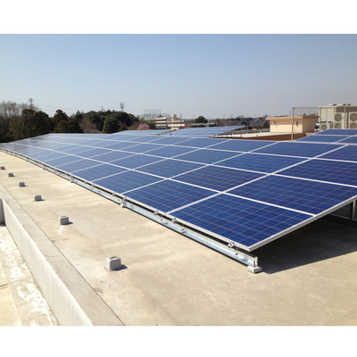 Harga yang bagus Anodized Galvanized 1MW Solar Panel Ground mounting systems ground mounting solar PV bracket on line