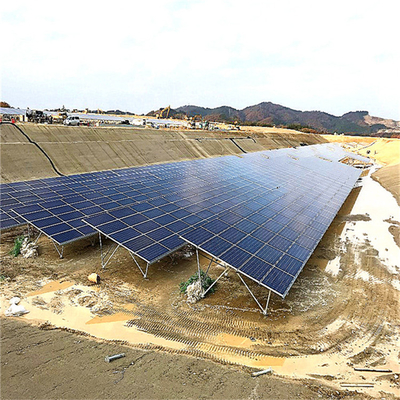 Harga yang bagus OEM ODM simple construction ground terrace mounting system solar panel mounting bracket on line