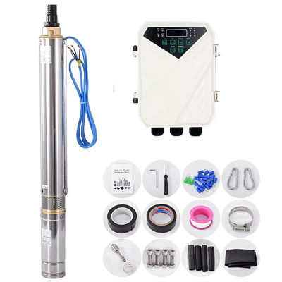 Harga yang bagus 1hp 3 inch DC Solar Submersible Water Pump Supplier in China on line