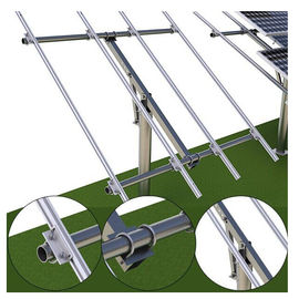 Harga yang bagus Roof Solar Panel Ground Mounting Systems Customized Size Anodized Aluminum Alloy on line
