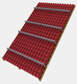 Harga yang bagus 60m/S Solar Panel Roof Mounting Systems Aluminum PV Solar Panel Tile Ceramic Shopping Mall on line
