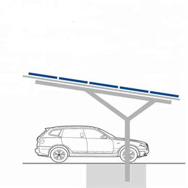 Harga yang bagus Car Shed PV Carport Solar Systems Renewable Energy Thickness 0.5mm-15mm Span 5000mm on line