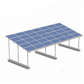 Harga yang bagus 10KW 30KW Carport Solar Systems 1.4KN/M2 Max. Snow Load Hot Galvanized Steel on line