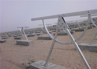 Harga yang bagus Durable Adjustable Mounting System 15-55 Degree Ground Solar Pole Support on line