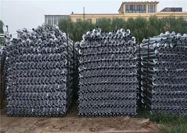 Harga yang bagus High Strength Ground Screw Piles Anchor Galvanized Metal Steel 2000mm Length on line