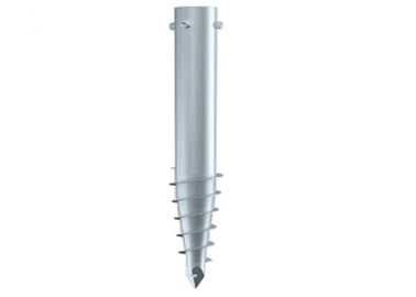 Harga yang bagus Silver Ground Screw Piles Stable HDG Q235 Steel High Class Hot Dip Galvanized on line