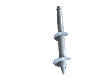Harga yang bagus Customized Ground Screw Piles Rack Foundation Solutions Length 500~2500 Mm on line