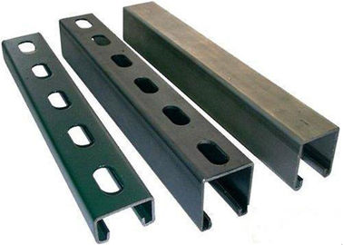 Harga yang bagus High Strength C U Section Steel Channel Solar Panel For PV Plant Project on line