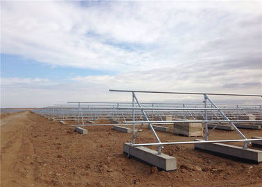Harga yang bagus 1MW Solar Photovoltaic System , C Steel Support Frames Solar Panel Power System on line
