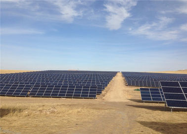 Harga yang bagus Steel Solar Panel Ground Mounting Systems Brackets Ground Plant Pile Customized Color on line