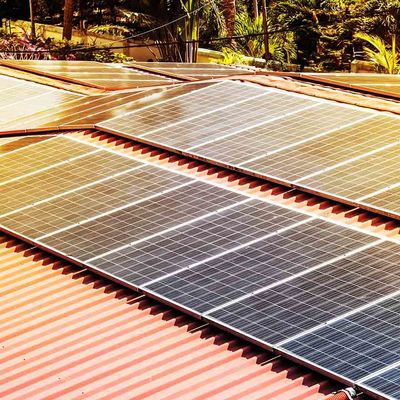 Harga yang bagus HDG Solar Panel Roof Mounting Systems Customized Color Stainless Steel 304 Home Building on line