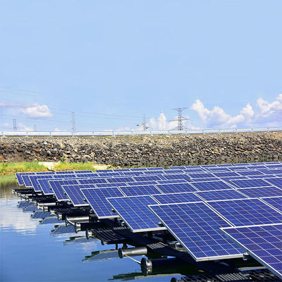 Harga yang bagus Fishing Light Complementary Ground Mounted Solar Pv Systems Renewable Electricity on line