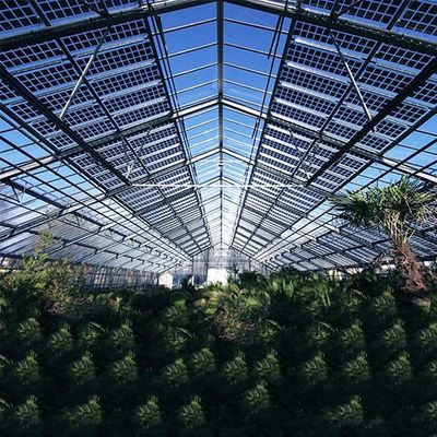 Harga yang bagus Roof Greenhouse Solar System Photovoltaic Structure Q235 Q345 1.4KN/M2 Max Snow Load on line