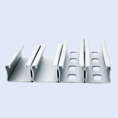 Harga yang bagus Hot Galvanized  C U Steel Profile Cold Formed Steel For PV solar Plant Project Thickness 1.4-3mm on line