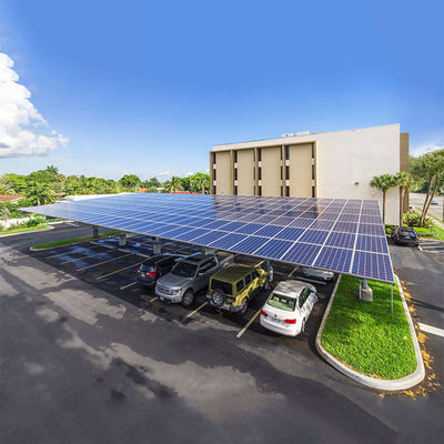 Harga yang bagus Easy Installation Thickness 0.5mm-15mm Single Multi Solar PV Carport Mounting Systems on line