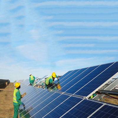 Harga yang bagus Hot Galvanized Steel 130mph Turnkey Solar Panel Mounting System on line