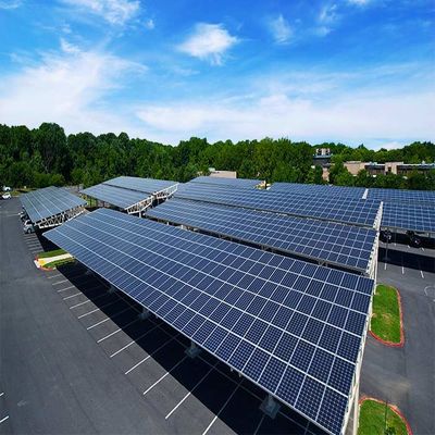 Harga yang bagus Integrated Photovoltaic Facade Architectural Commercial Solar Carports on line
