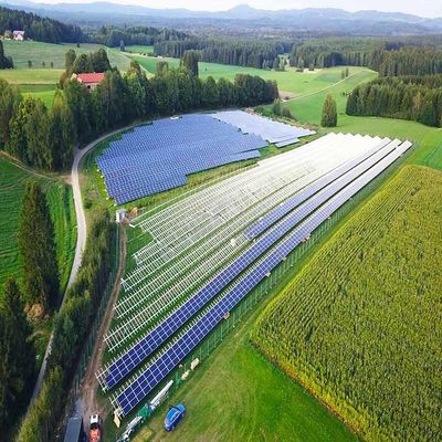 Harga yang bagus Horizontal Vertical Metallic Single Span Greenhouse Solar System on line