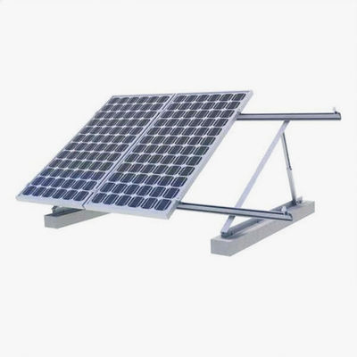 Harga yang bagus AL6005-T5 Aluminum Extrusion Profiles PV Module Mounting Rack Rail Track For Solar System on line
