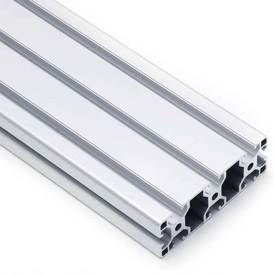 Harga yang bagus Industrial Silver Aluminum Slotted Rail For Solar Energy System Roof Ground Project on line