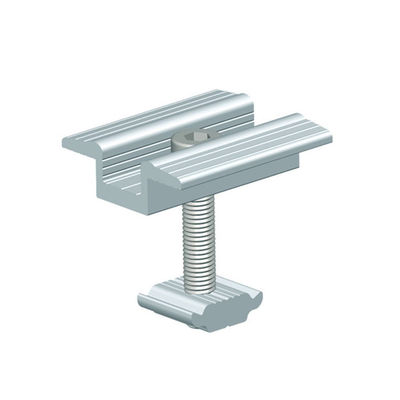 Harga yang bagus Frameless Thin Film Solar Panel Clamps Semi Flexible Mounting Brackets Anodized For PV Mounting on line