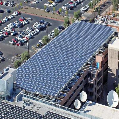 Harga yang bagus 1.4KN/M2 Max. Snow Load Stainless steel SS304 Hot Galvanized Steel Solar PV Carport on line