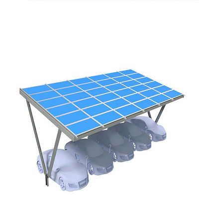 Harga yang bagus Single Multi Easy Installation Solar Carport Shade Canopies Structure BIPV  Carport on line
