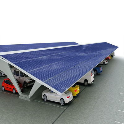 Harga yang bagus Anodized Aluminum Residential Landscape Adjustable Advanced Carports, Solar Dedicated Support Bracket Solution on line