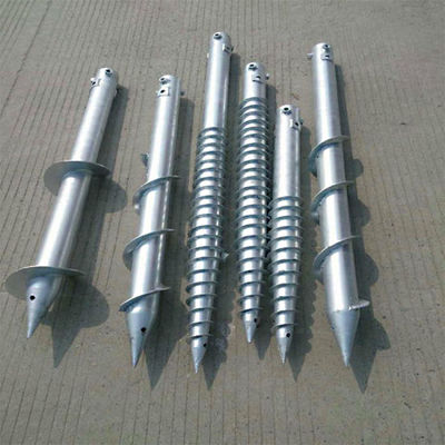 Harga yang bagus 500~2500mm Length Ground Mounting Screw Pile Driving Rack on line