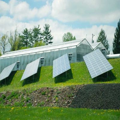 Harga yang bagus Q235 Steel Photovoltaic Power Plant Flat Solar Panel Mounting Bracket Kit on line