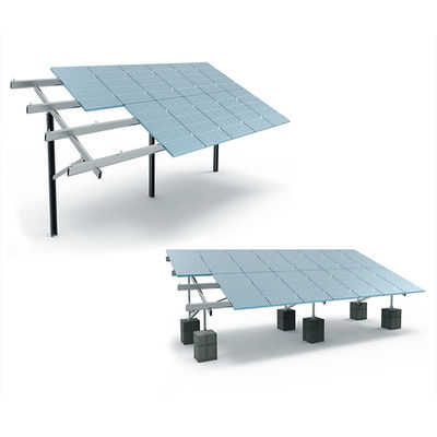 Harga yang bagus 5~15 Degree Galvanized Stainless Steel SS304 Frame Solar Carport Structures on line