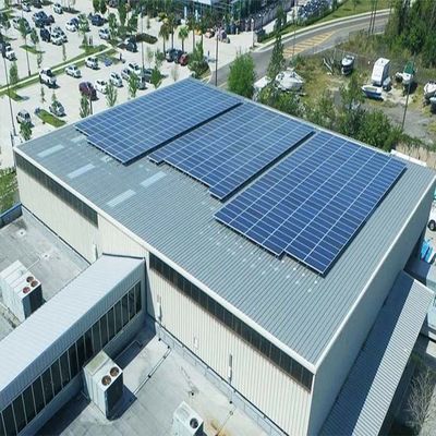 Harga yang bagus 20m Max Height Solar Panel Roof Mounting Systems On Off Grid on line