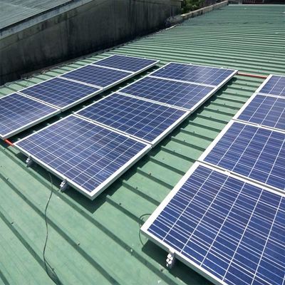 Harga yang bagus Al 6005-T5 PV Panel Mounting Systems With Anodized HDG Surface on line